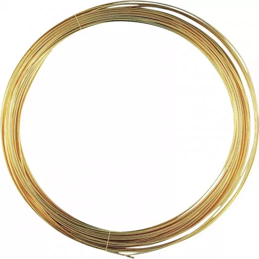 Golddraht 0,4 mm, vergoldet