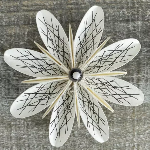 6 neue Stempelmotive für Faltblume Nr. 16 S-2