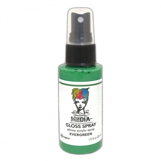 Dina Wakley Media Gloss Spray - Evergreen