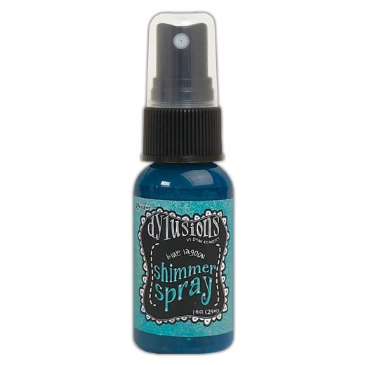 Dylusions Shimmer Spray - Blue Lagoon