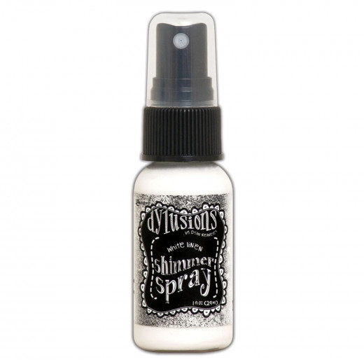 Dylusions Shimmer Spray - White Linen