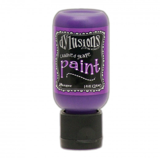 Flip Cap Bottle Dylusions Paint - Crushed Grape