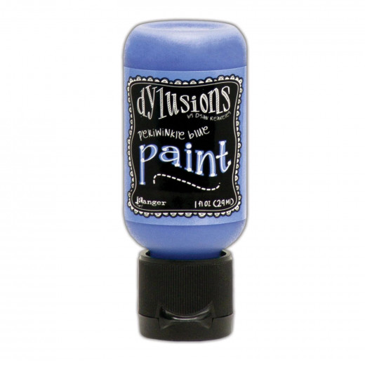 Flip Cap Bottle Dylusions Paint - Periwinkle Blue