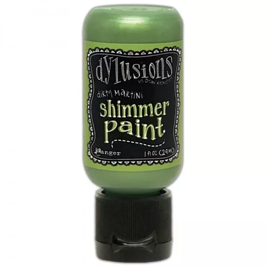 Dylusions Shimmer Paint - Dirty Martini