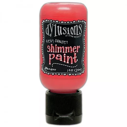 Dylusions Shimmer Paint - Fiery Sunset