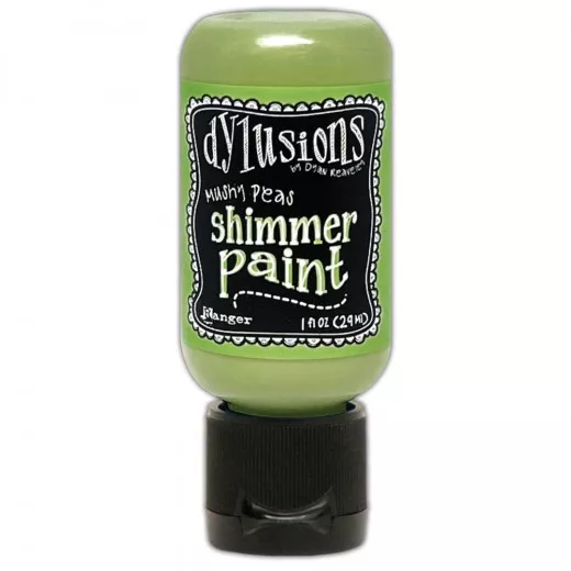 Dylusions Shimmer Paint - Mushy Peas