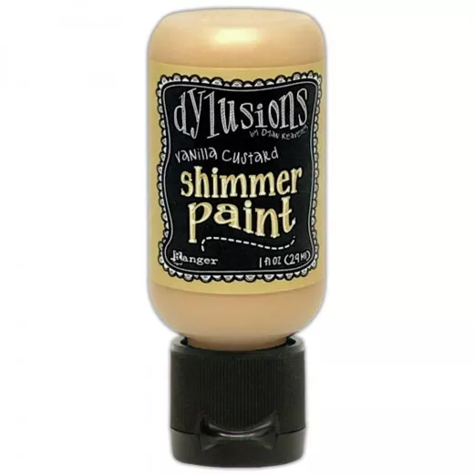 Dylusions Shimmer Paint - Vanilla Custard