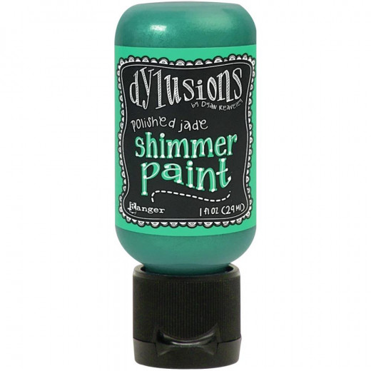 Dylusions Shimmer Paint - Polished Jade