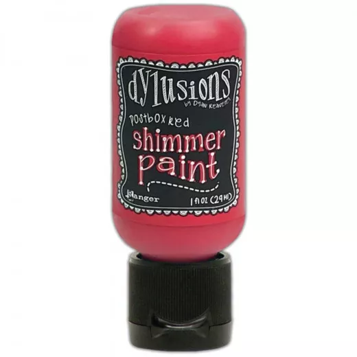 Dylusions Shimmer Paint - Postbox Red