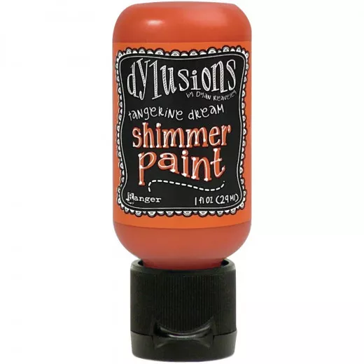 Dylusions Shimmer Paint - Tangerine Dream