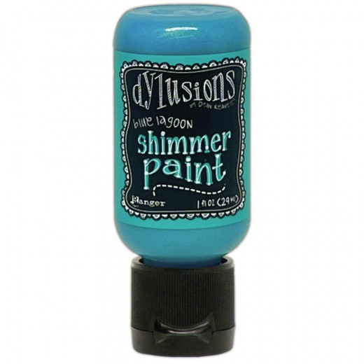 Dylusions Shimmer Paint - Blue Lagoon