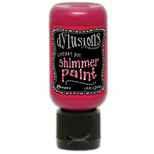 Dylusions SHIMMER Paint - Cherrie Pie