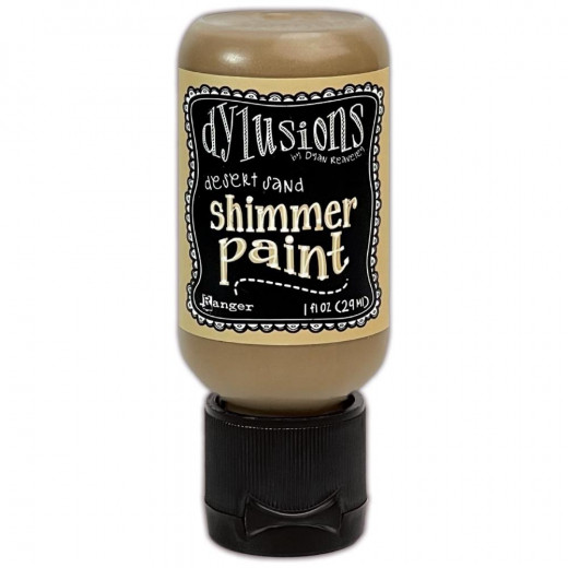 Dylusions Shimmer Paint - Desert Sand