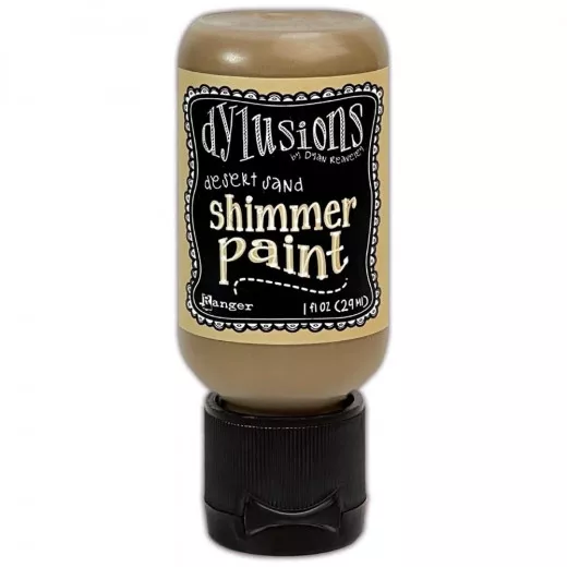 Dylusions Shimmer Paint - Desert Sand