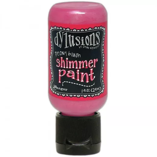 Dylusions Shimmer Paint - Peony Blush