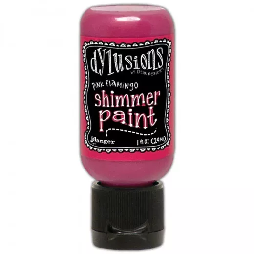 Dylusions Shimmer Paint - Pink Flamingo