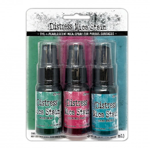 Tim Holtz Distress Mica Stain Set - Holiday No. 4