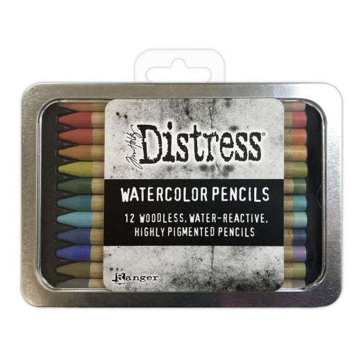 Tim Holtz Distress Watercolor Pencils Set 3