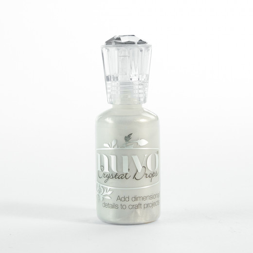 Nuvo Crystal Drops - ivory seashell