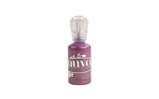 Nuvo Crystal Drops - violet galaxy