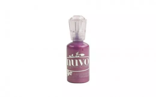 Nuvo Crystal Drops - violet galaxy