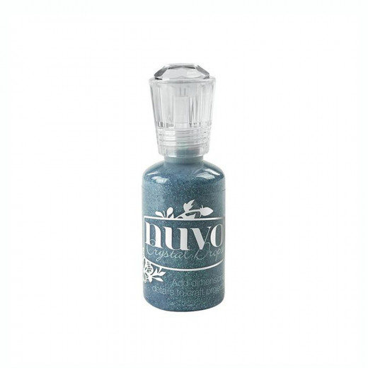 Nuvo Glitter Drops - dazzling blue