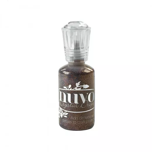 Nuvo Glitter Drops - chocolate fondue