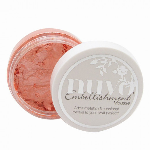 Nuvo Embellishment Mousse - Bermuda Pink