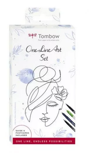 Tombow One line art set