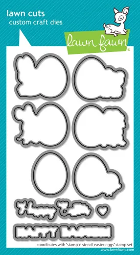 Lawn Cuts Dies - Easter Eggs