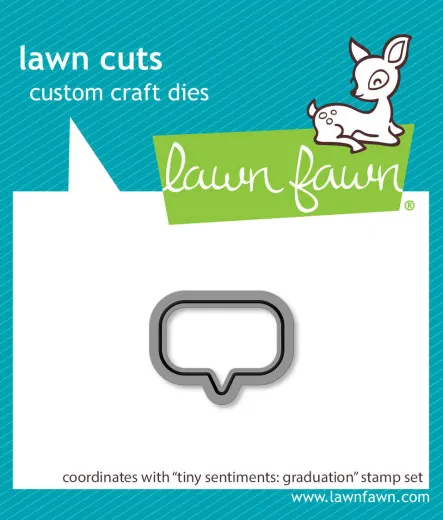 Lawn Cuts Dies - Tiny Sentiments: Graduation