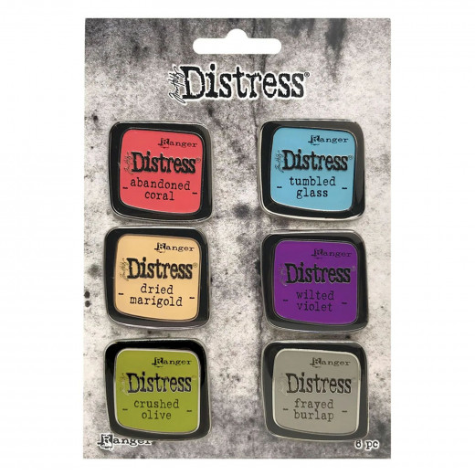 Tim Holtz Distress - Enamel Collector Pin - Set 3