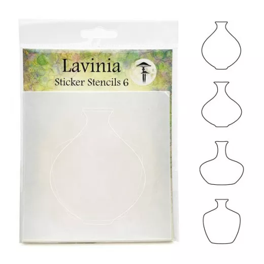 Lavinia Sticker Stencils Nr. 6 - Bottle Collection