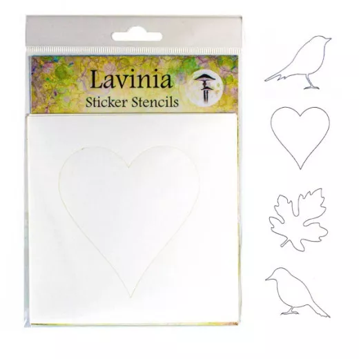 Lavinia Sticker Stencils Nr. 1 - Nature and Nurture Collection