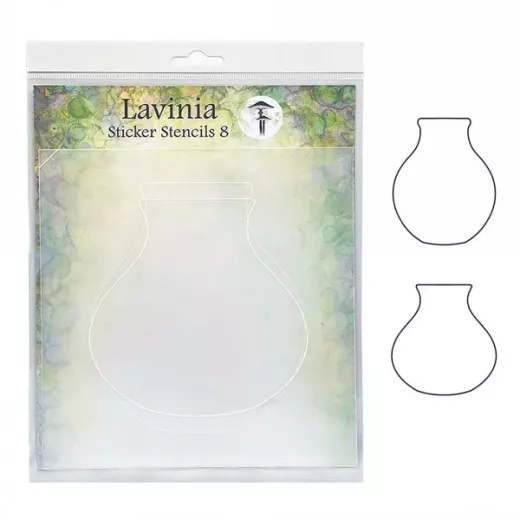 Lavinia Sticker Stencils Nr. 8 - Terrarium Collection