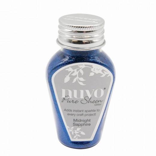 Nuvo Pure Sheen Glitter - Midnight Sapphire