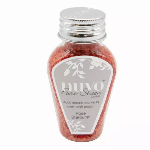 Nuvo Pure Sheen Sequins - Rose Starburst