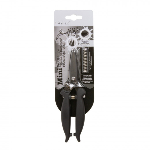 Tim Holtz - Mini Recoil Snips - kleine selbstöffnende Schere