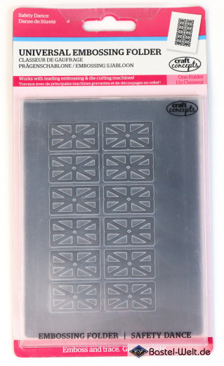 Embossing Folder - Safety Dance