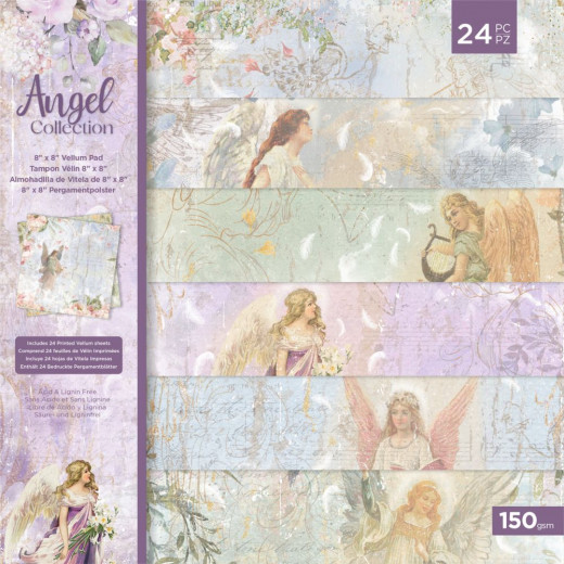 Angel Collection 8x8 Vellum Pad