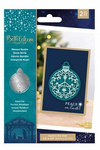 Metal Die - Bethlehem Collection Blessed Bauble