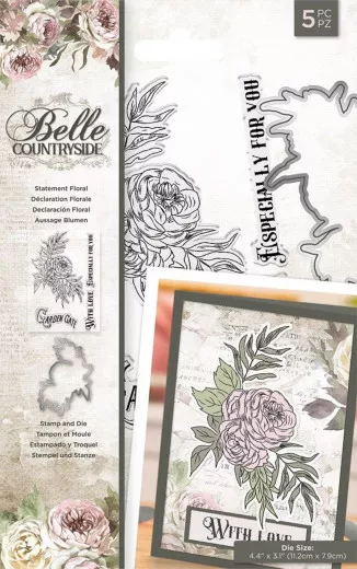 Stamps and Die - Belle Countryside Statement Floral