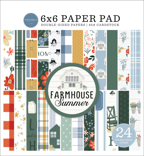 Farmhouse Summer 6x6 Paper Pad