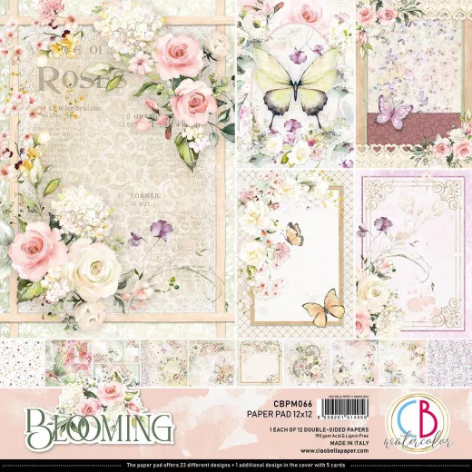 Blooming - 12x12 Paper Pad