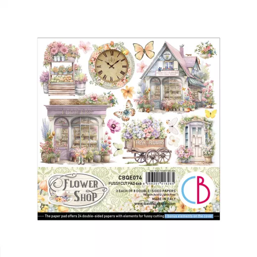 Flower Shop - 6x6 Fussy Cut Pad