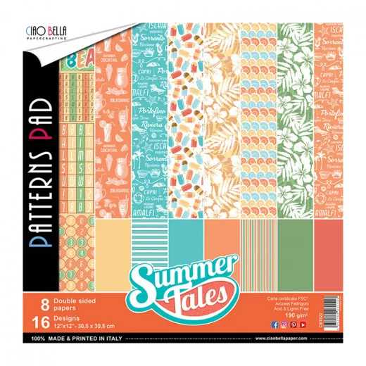 Summer Tale 12x12 Pattern Paper Pack