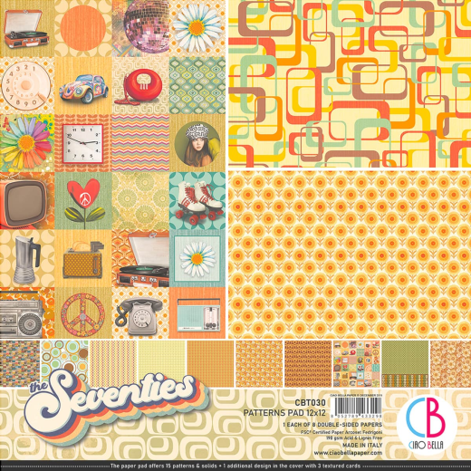The Seventies 12x12 Pattern Pack