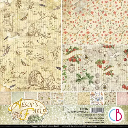 Aesops Fables 12x12 Pattern Pack