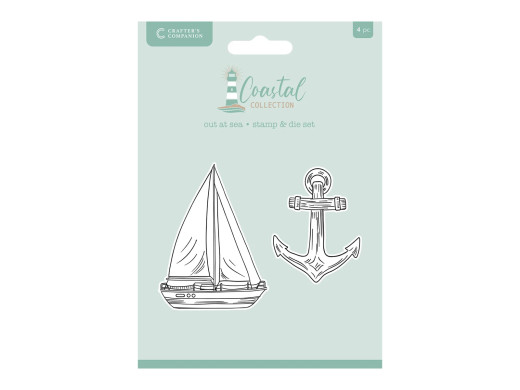 Clear Stamp & Cutting Die - Coastal Collection - Out at Sea