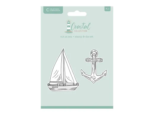 Clear Stamp & Cutting Die - Coastal Collection - Out at Sea